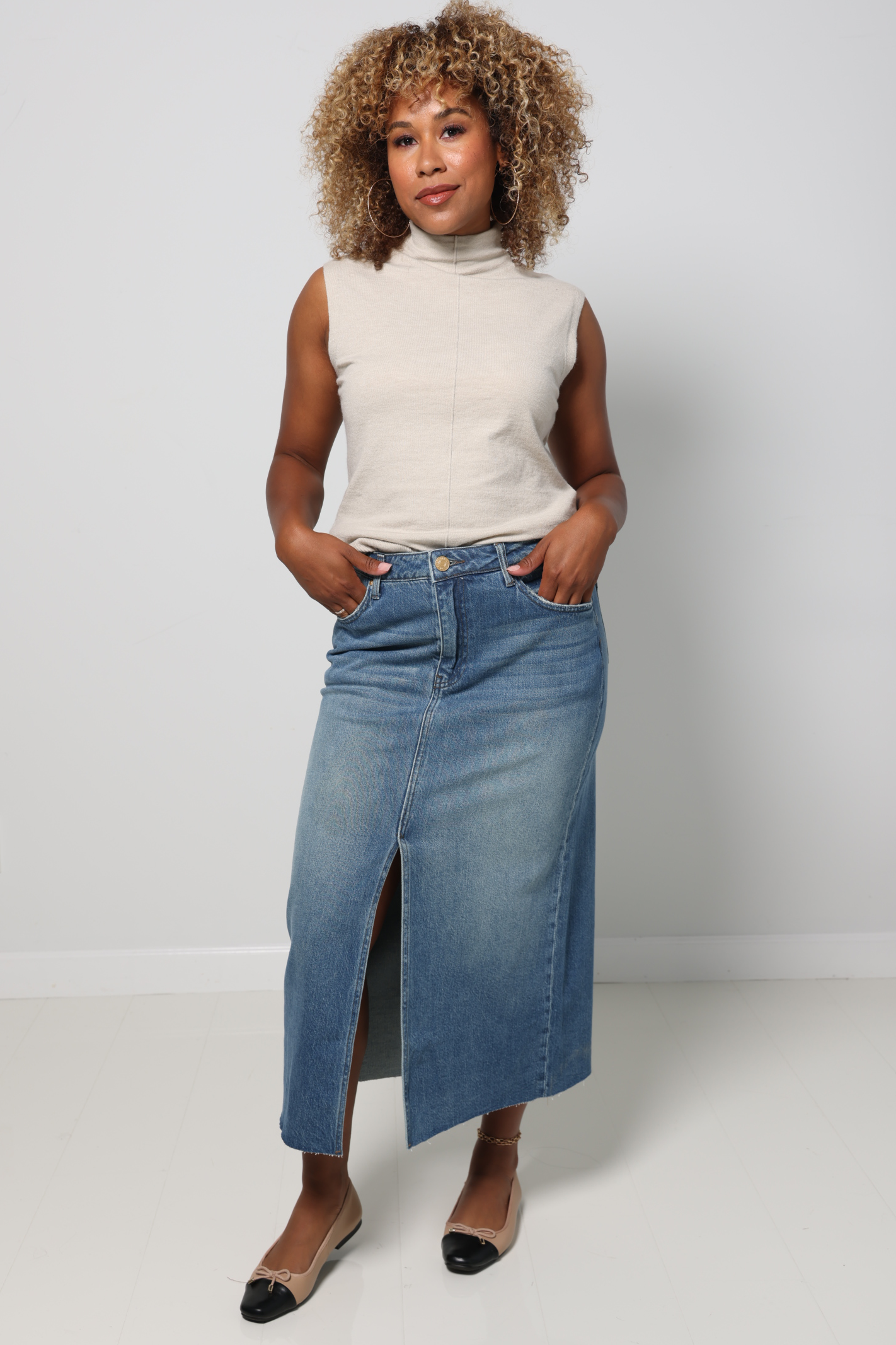 Jen Denim Skirt