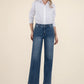 High Rise Wide Leg Jean