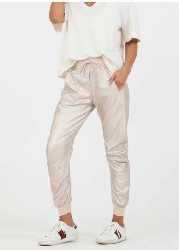 Faux Leather Ultimate Joggers