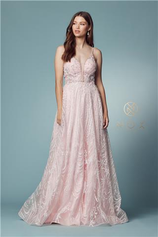 PINK PROM DRESS