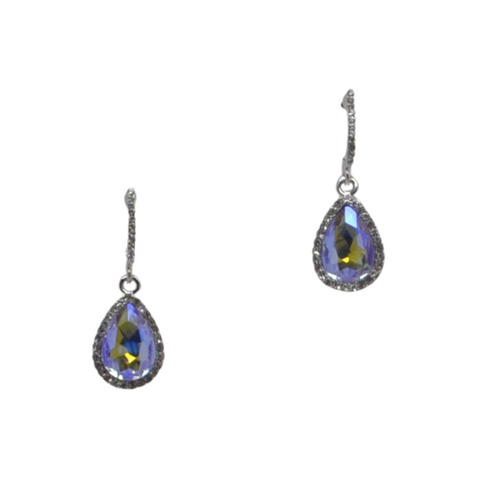 Light Amethyst AB Crystal Earring