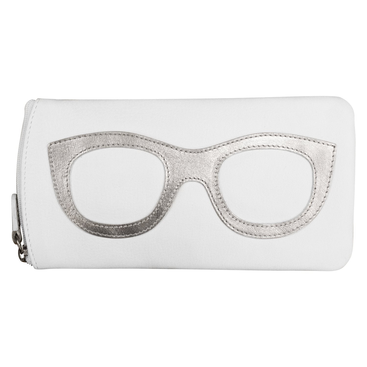 Silver cheap eyeglass case