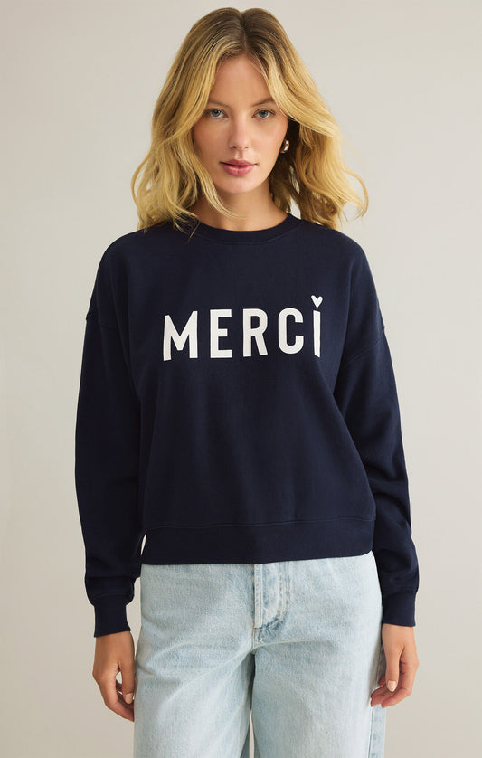 First Date Sweatshirt Merci