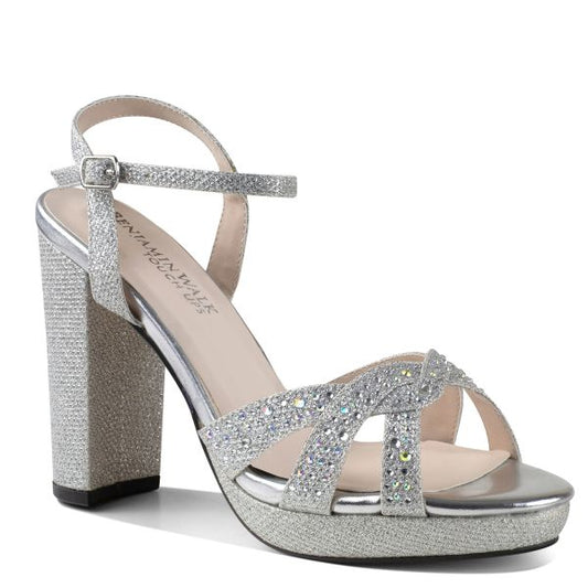 AVA SILVER 3.75" HEEL